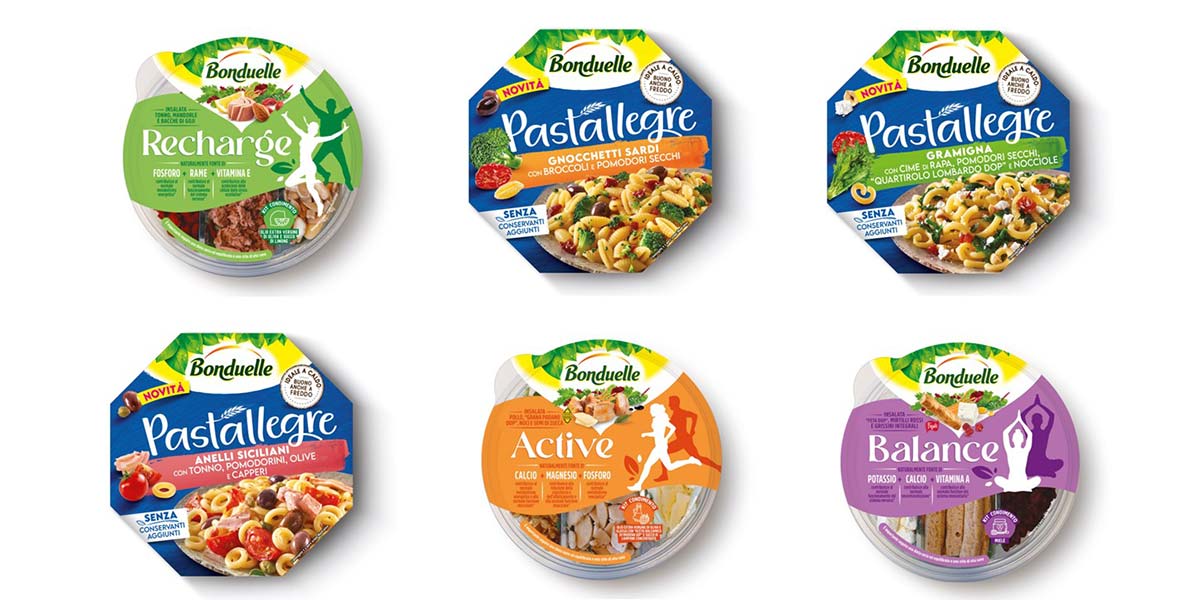 Insalatone Benessere e le Pastallegre, ecco le novità di Bonduelle